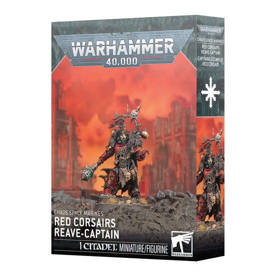 WH40K: Chaos Space Marines: Red Corsairs Reave-Captain (43-111)