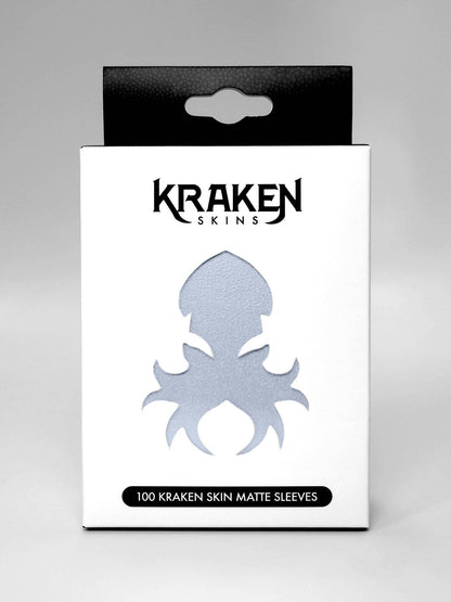 Kraken Skins: Slate Gray Matte Sleeves