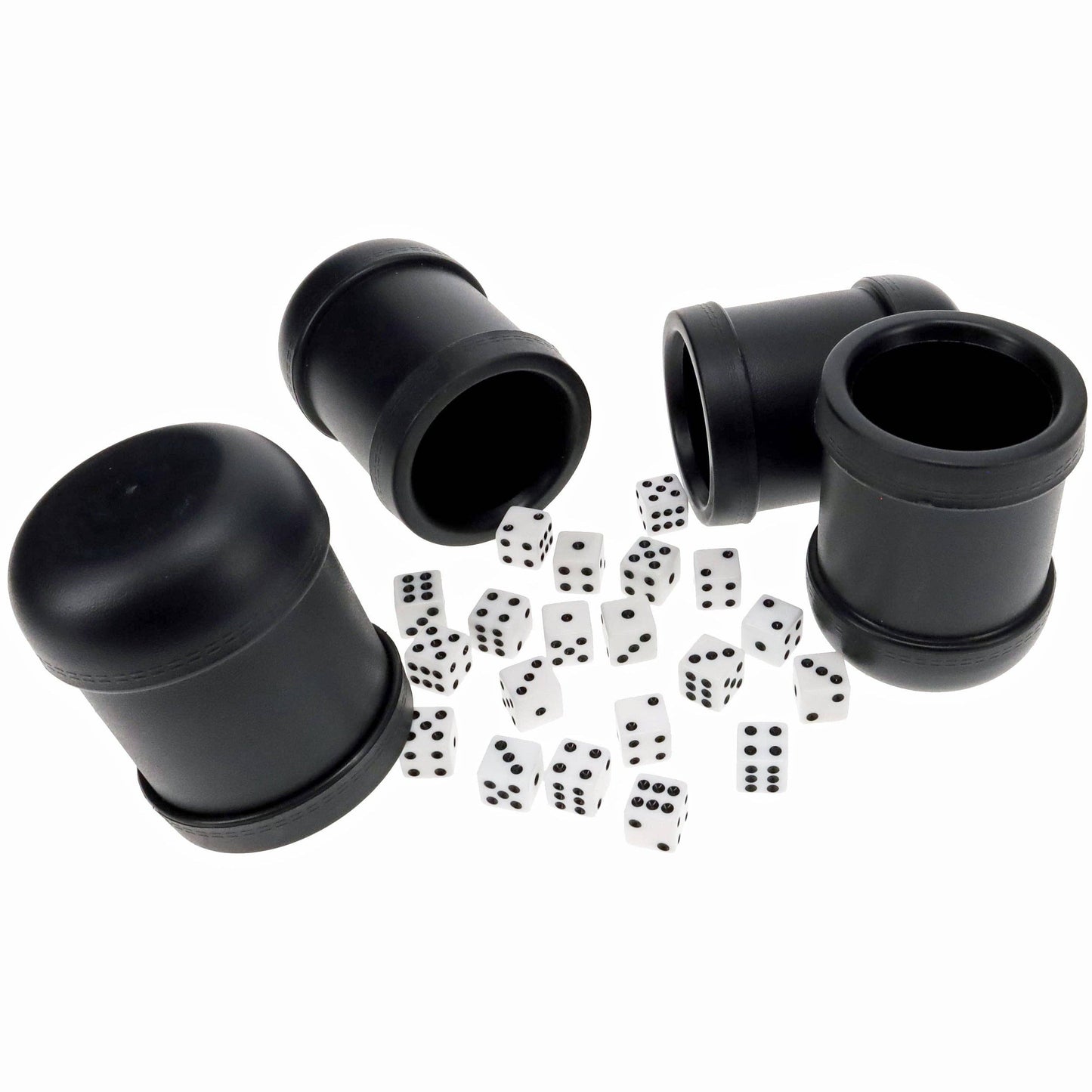 Liar's Dice Set of 4 Plastic Cups