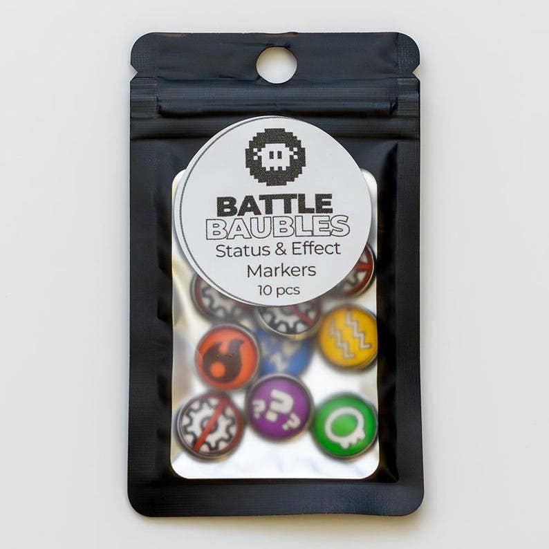 Handmade Status/Ability Markers for the Pokémon TCG