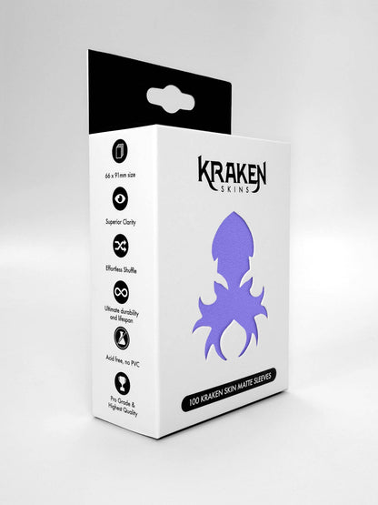 Kraken Skins: Orchid Matte Sleeves
