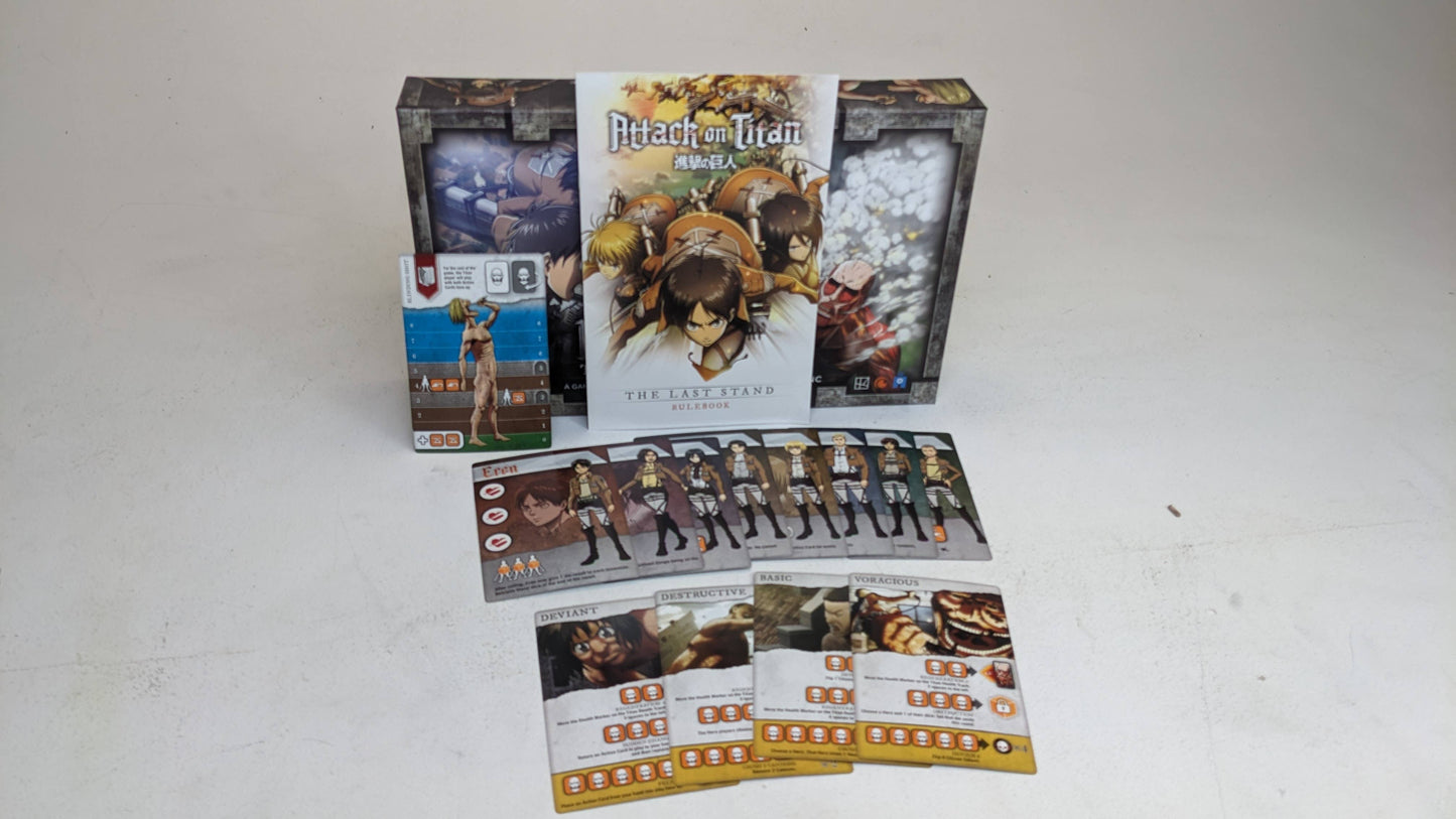 Attack on Titan - The Last Stand - Boardgame