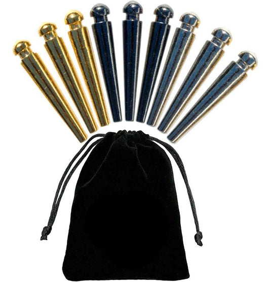 Premium Easy Grip Cribbage Pegs - Set of 9