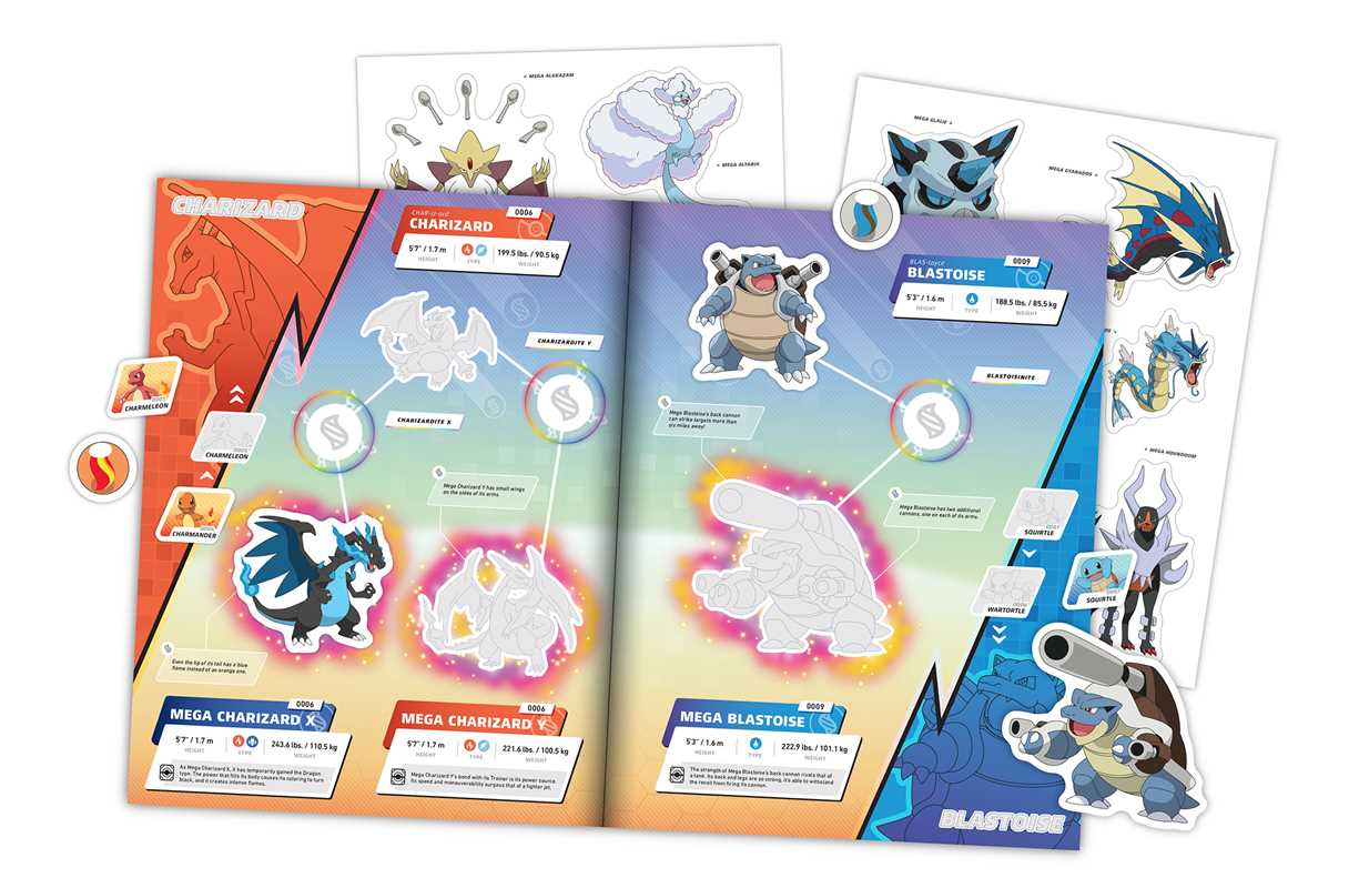 Pokémon The Official Mega Evolutions Sticker
