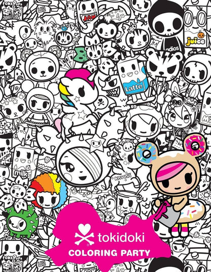 Tokidoki Coloring Party Coloring Book