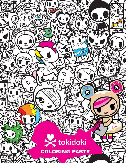 Tokidoki Coloring Party Coloring Book