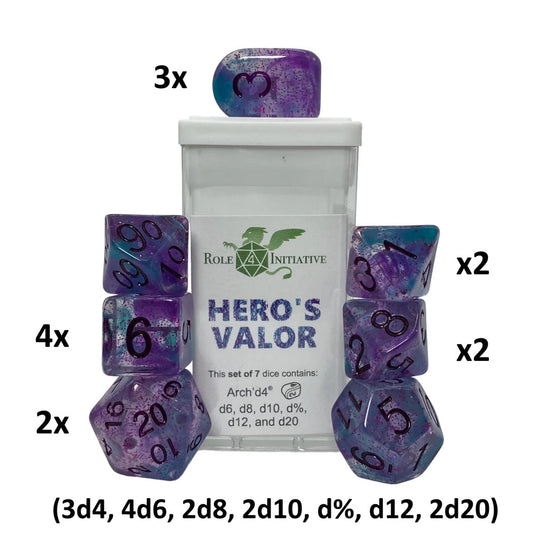 Heros Valor- Set of 15