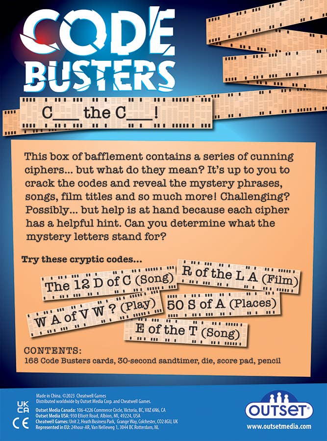 Codebusters Game Code Busters Board Game – By The Board Games & Entertainment