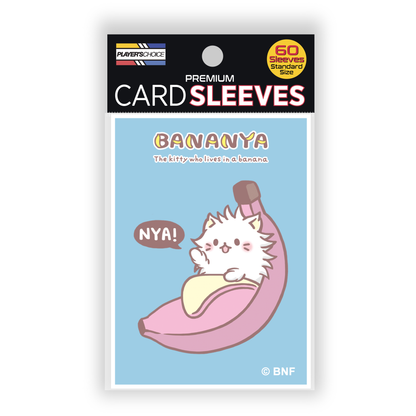 Officially Licensed Bananya Standard Sleeves - Blue