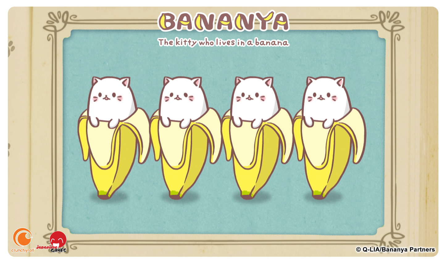 Officially Licensed Bananya Playmat - Bananya Line