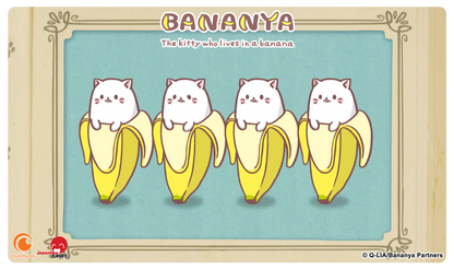 Officially Licensed Bananya Playmat - Bananya Line