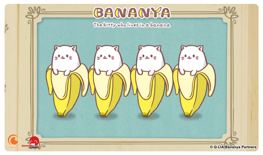 Officially Licensed Bananya Playmat - Bananya Line