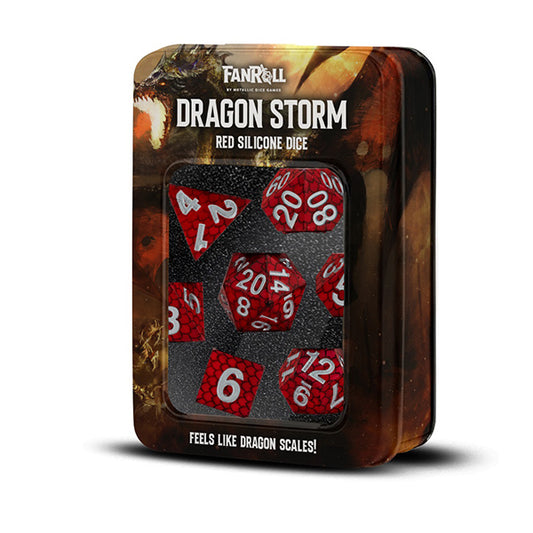 7-Die Set Silicone Dragon Storm