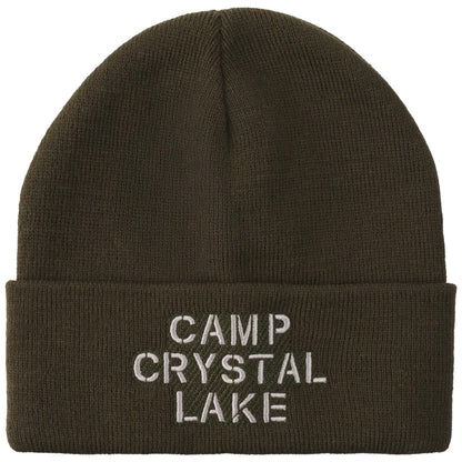 Friday the 13th Camp Crystal Lake Adult Ribbed Knit Beanie