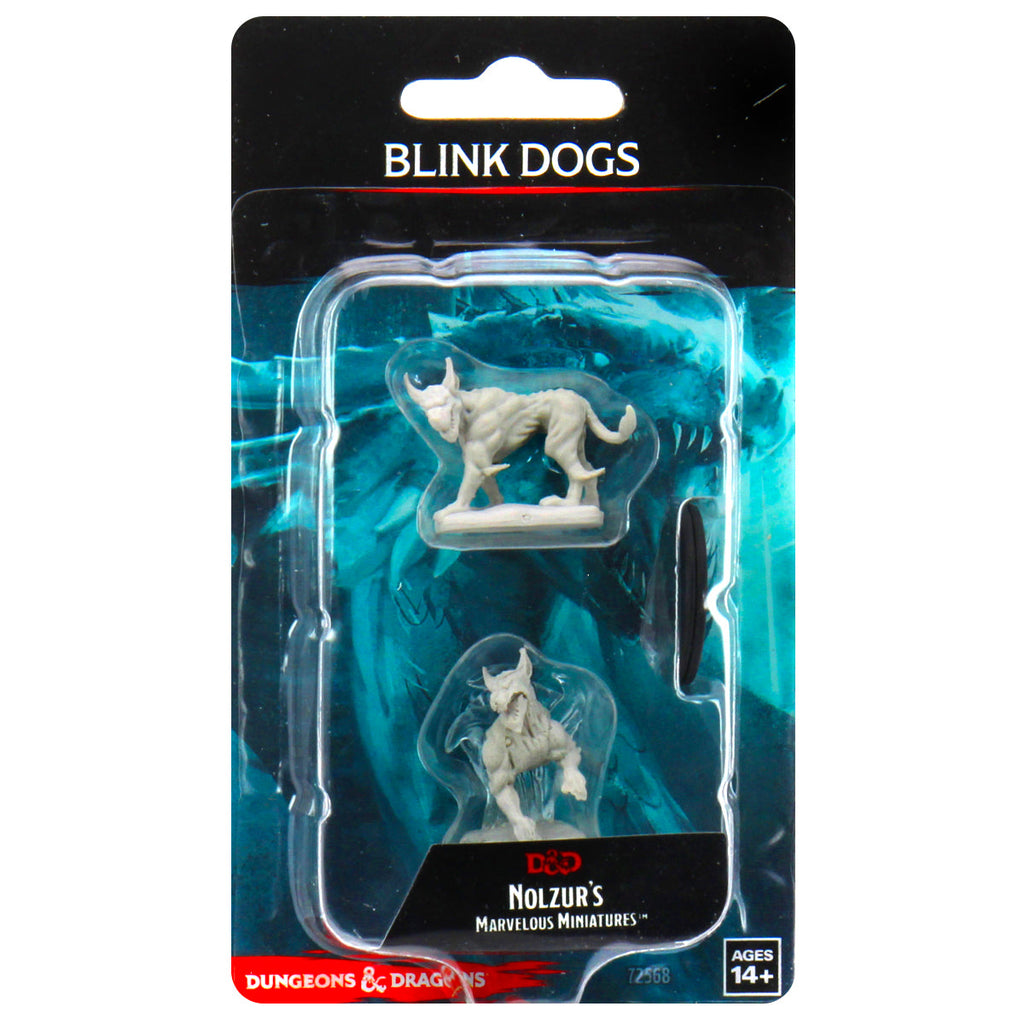 D&D Nolzur's Marvelous Miniatures: Unpainted Minis- Wave 1- Blink Dogs