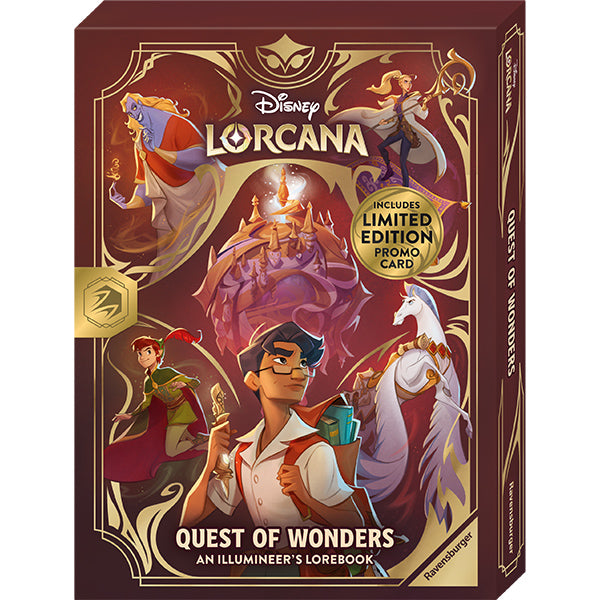 Disney Lorcana: Illumineer's Lorebook- Quest of Wonders
