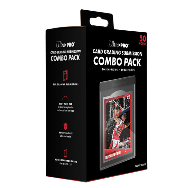 Card Sleeves: Grading Submission Combo- Standard (Semi-Rigid & Easy Pull Tab Sleeves)(50ct) Categories: