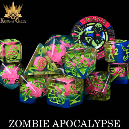 Zombie Apocalypse 11 Dice Set