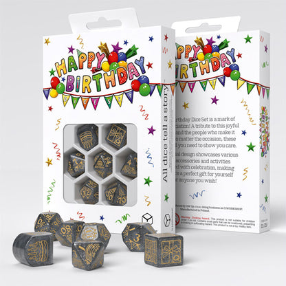 Happy Birthday Dice Set