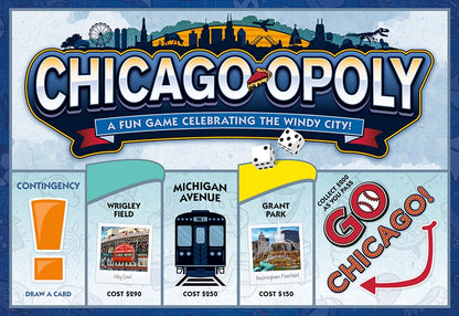 Chicago-Opoly Board Game