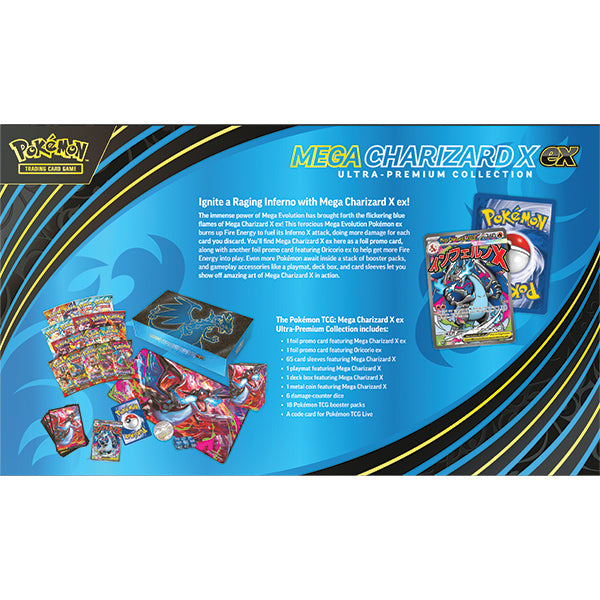 Pokémon TCG: Mega Charizard X EX Ultra-Premium Collection
