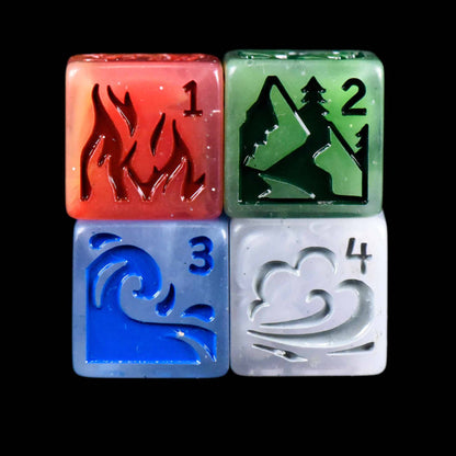 Forces of Nature 4D6 Dice Set