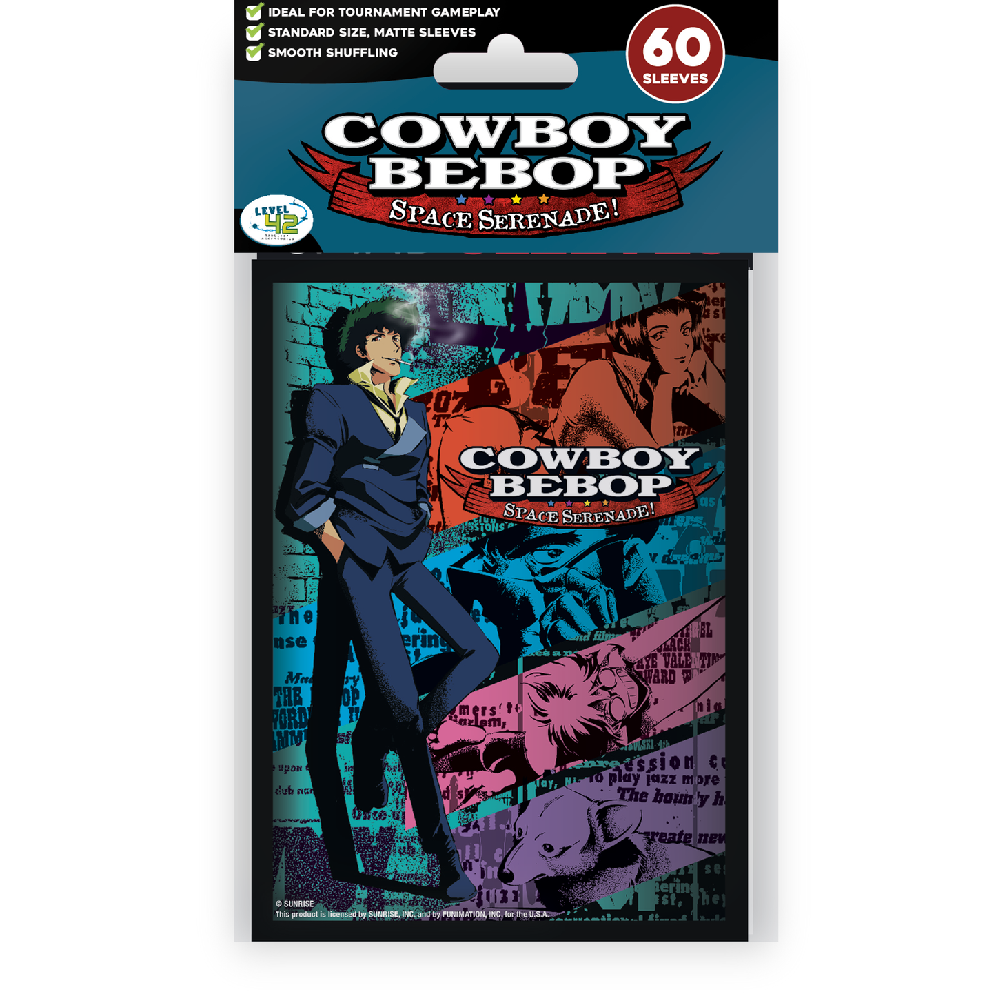 Officially Licensed Cowboy Bebop Standard Sleeves - Spike