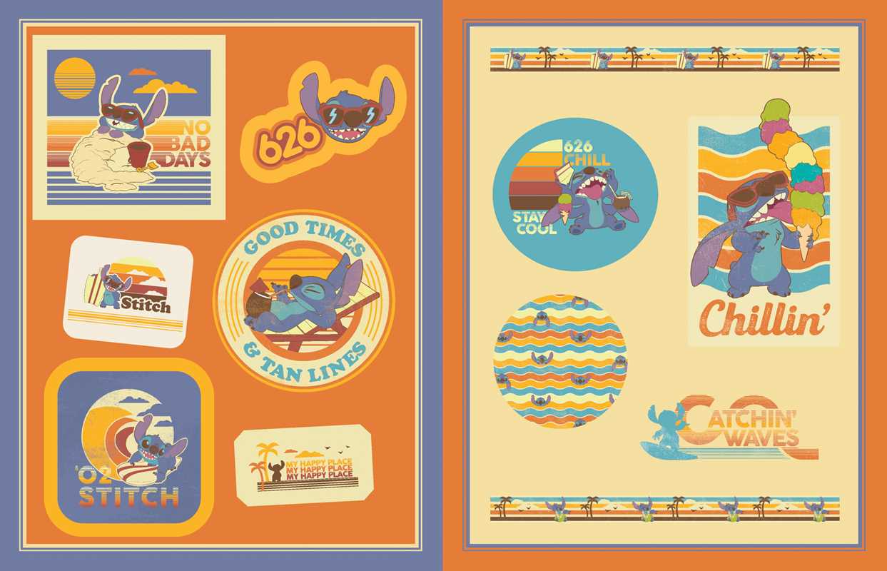 Disney Stitch Stickers