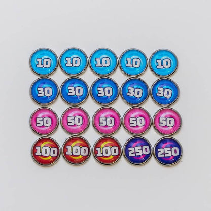 Handmade Damage Counters for the Pokémon TCG