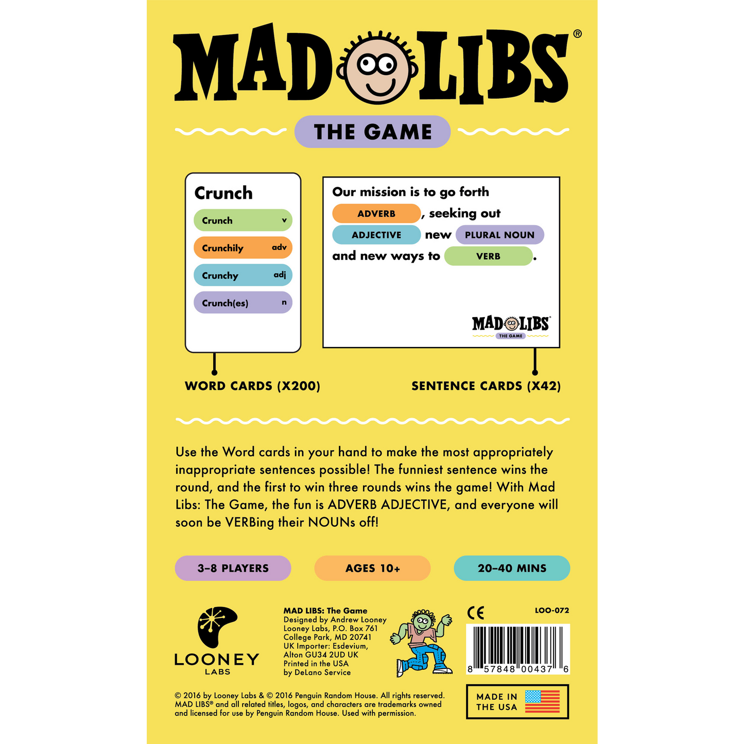Mad Libs: The Game