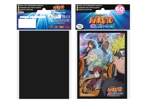 Officially Licensed Naruto YGO Sleeves - Ninja Fight