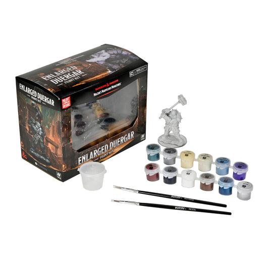 D&D Nolzur’s Marvelous Miniatures: Paint Night Kit- Enlarged Duergar