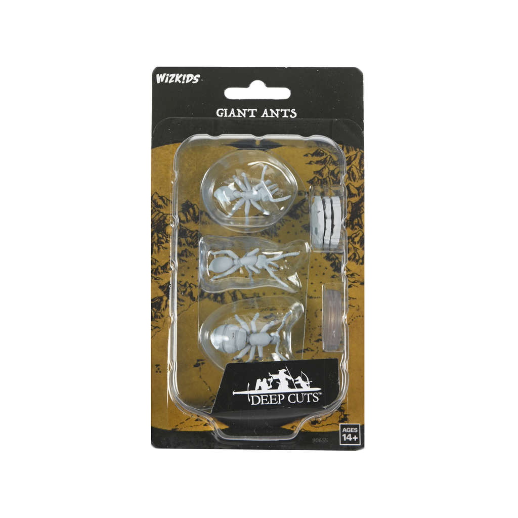 Wizkids Deep Cuts Miniatures: Unpainted Minis- Wave 21- Giant Ants