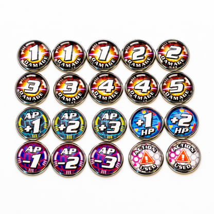 Handmade Counter Set for the Gundam TCG