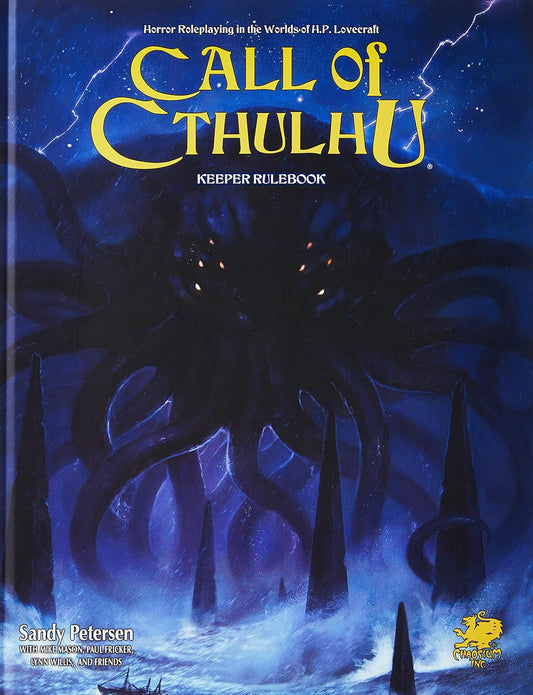 Call Of Cthulhu 7E: Keeper Rulebook