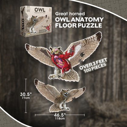 Turn N Learn: Owl Puzzle