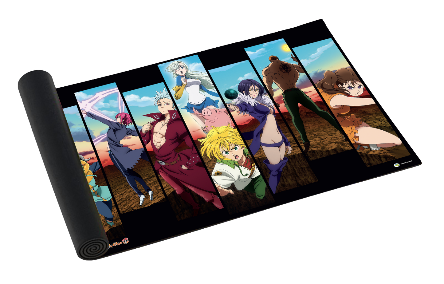 Officially Licensed Seven Deadly Sins Playmat - Heroes Team (18+)