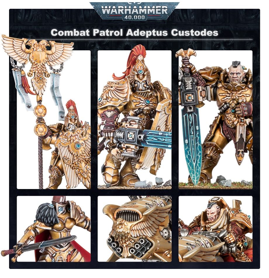 Warhammer 40K: Adeptus Custodes: Combat Patrol (01-18)