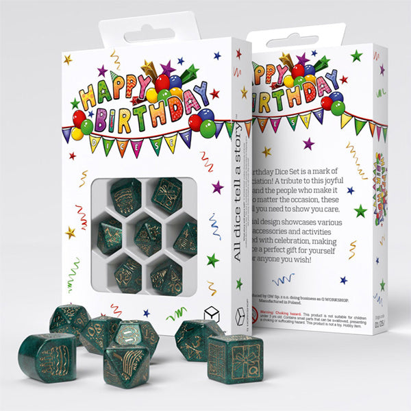 Happy Birthday Dice Set