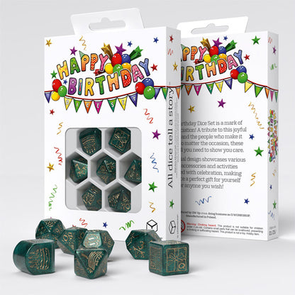 Happy Birthday Dice Set