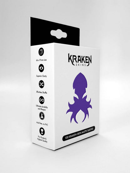 Kraken Skins: Emperor Purple Matte Sleeves