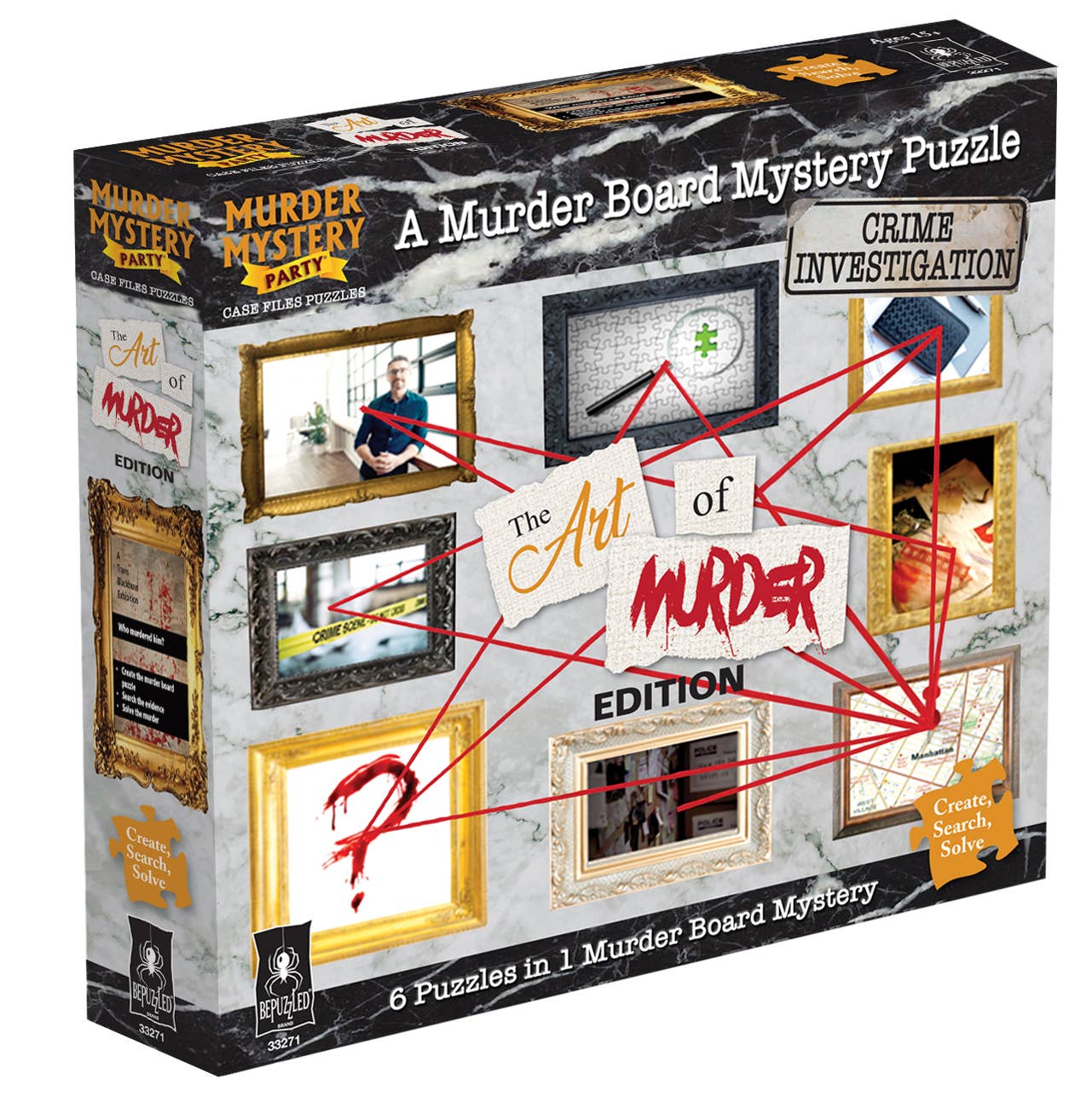 The Art of Murder Case File Puzzle
