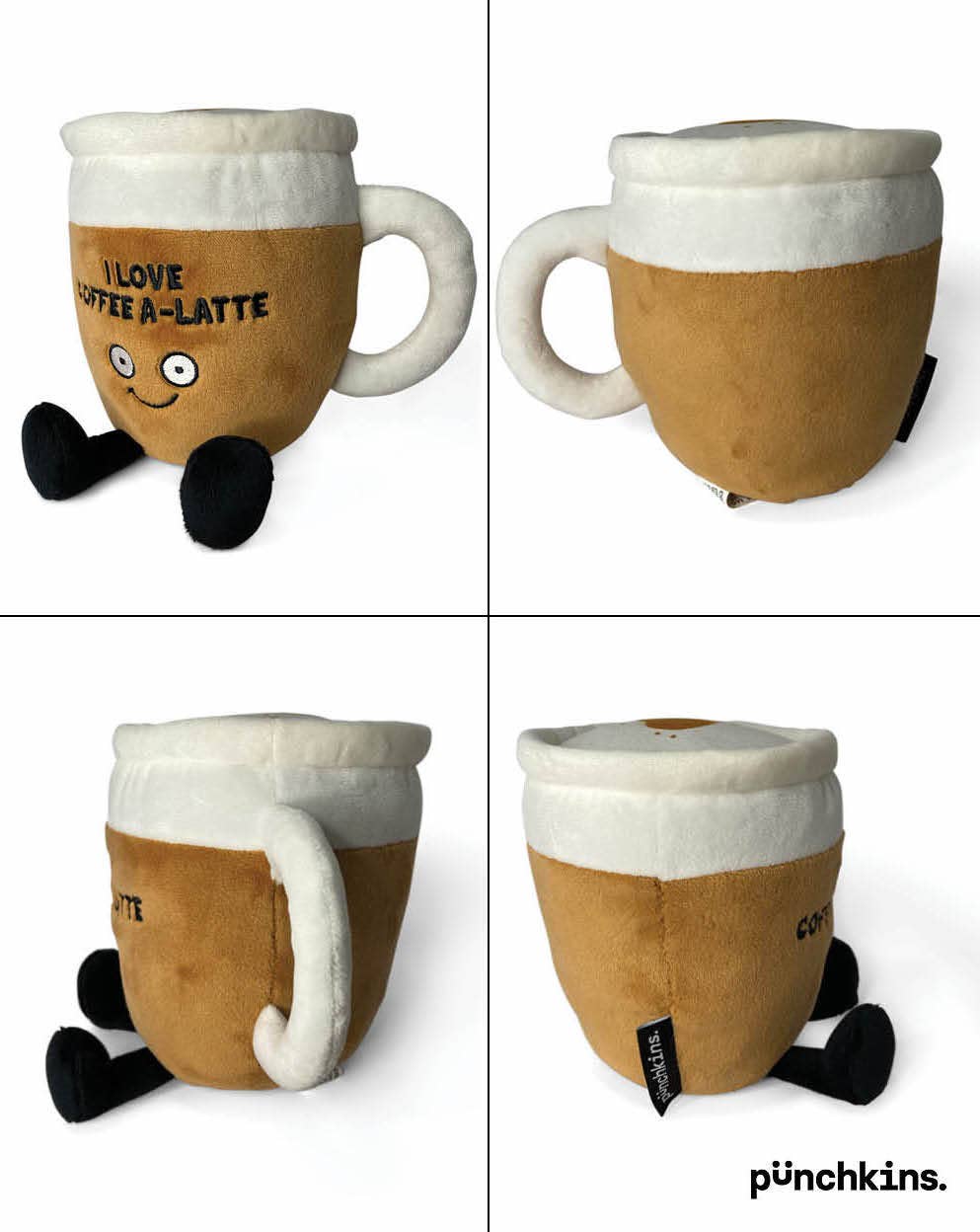Coffee Plushie, Cute Latte Collectible Plush, Perfect Gift
