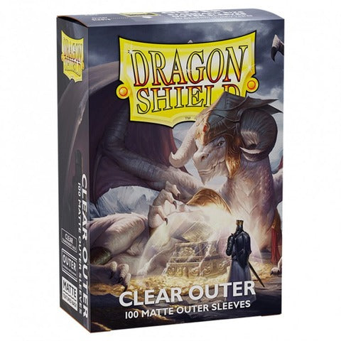 Dragon Shield: Clear Matte Outer Sleeves (100)