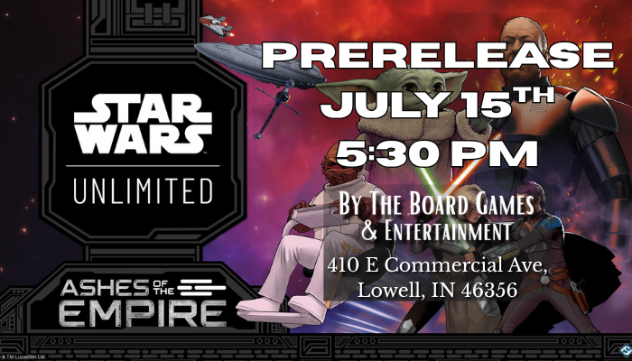 SWU TCG: Ashes of the Empire Prerelease Event