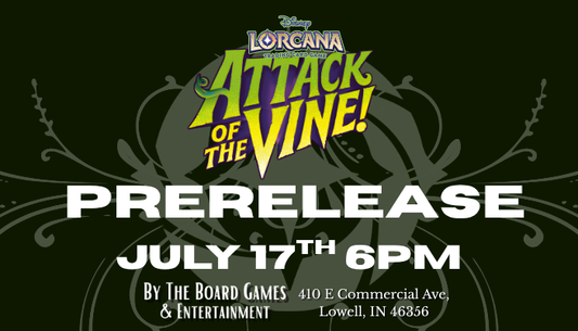 Lorcana TCG: Attack of the Vine Prerelease Event