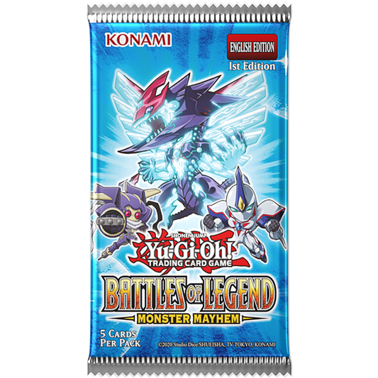 Yu-Gi-Oh! TCG: Battles of Legend: Monster Mayhem Booster Pack