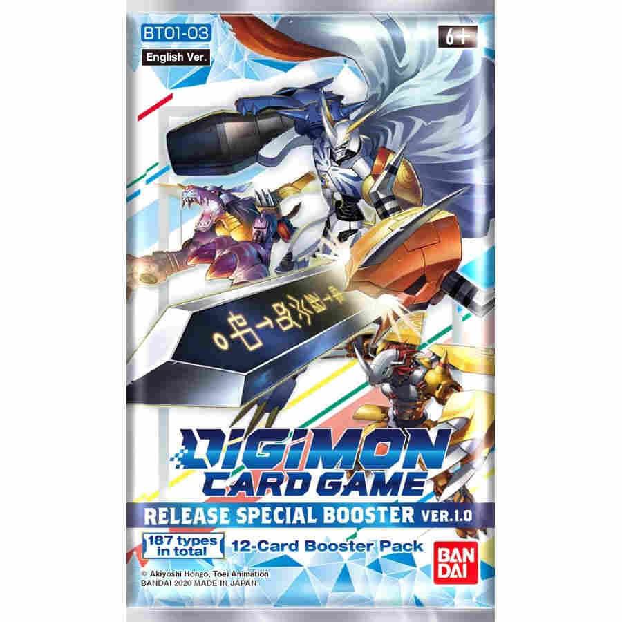Digimon Card Game: Release Special Booster Ver.1.0 Booster Pack (BT01-03A)