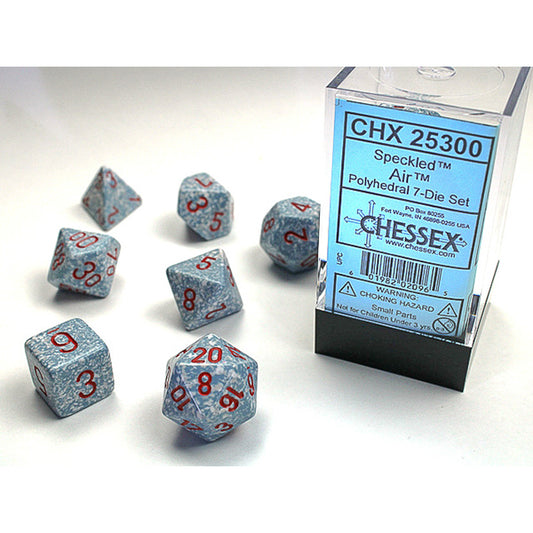 Chessex Dice Set: Speckled Air Polyhedral 7-Dice Set: CHX25300