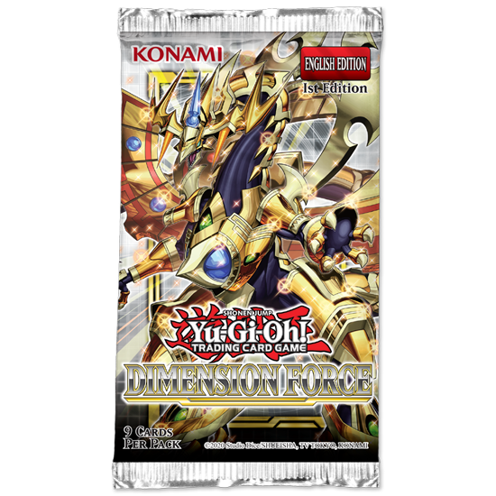 Yu-Gi-Oh!: Dimension Force 1st Edition Booster Pack